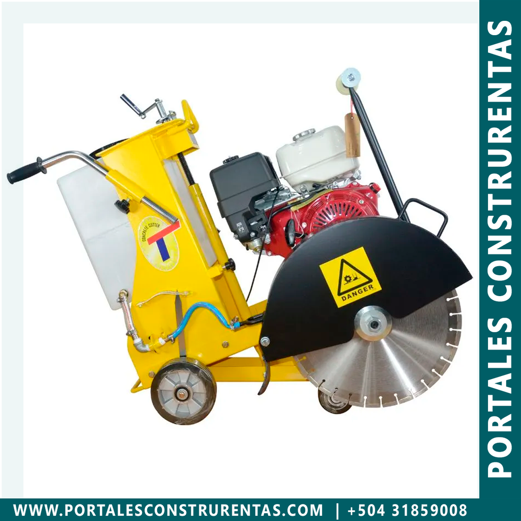 [ RENTA ] Cortadora para concreto con disco
