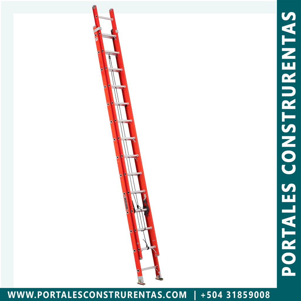 [ RENTA ] Escalera telescópica 40'