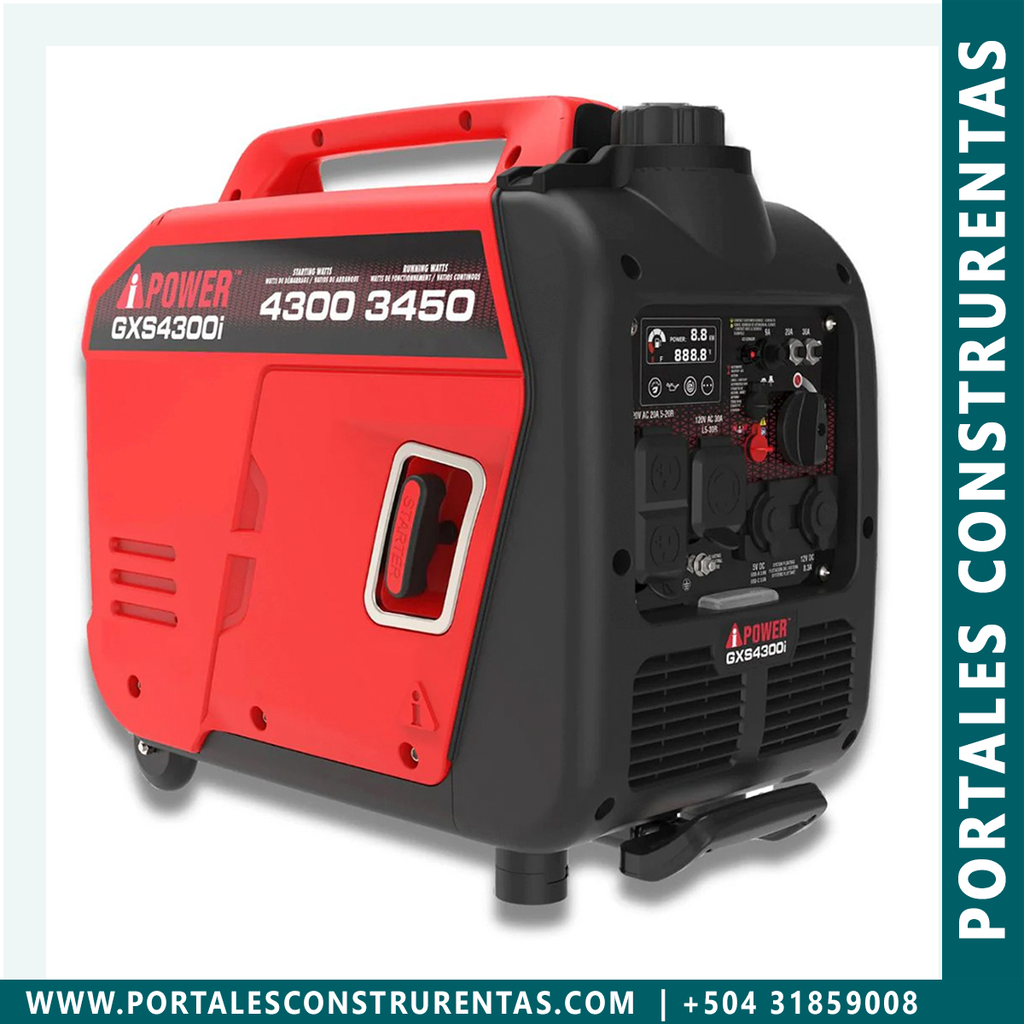 [ RENTA ] Generador inverter 4300watts