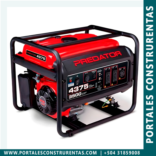 [GE4-01] [ RENTA ] Generador eléctrico 4375watts