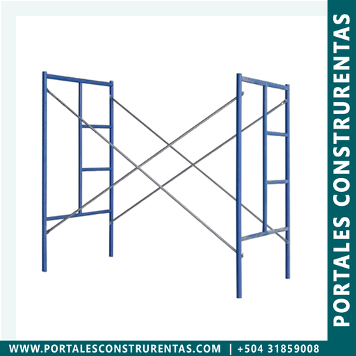 [ RENTA ] Andamio nivel, Altura 1.70Mts. Ancho y largo 1.26x2.00Mts.